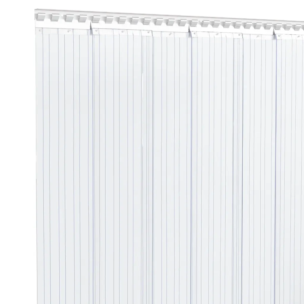 Tenda per Porte Trasparente 200 mm x 1,6 mm 10 m in PVC