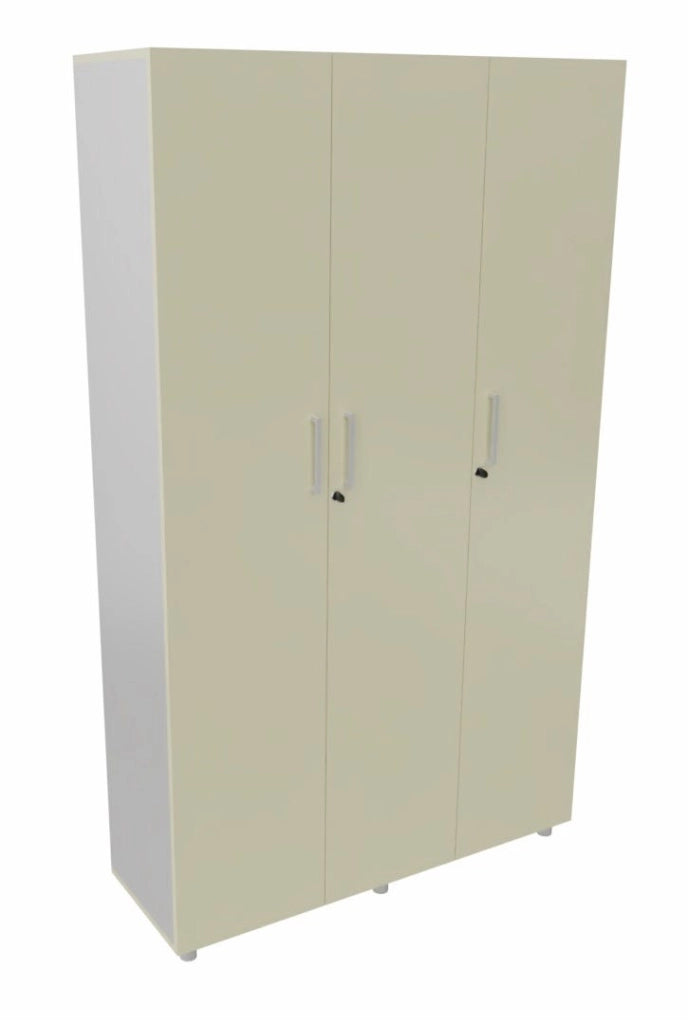 Libreria contenitore per archivio documenti a 3 ante cm. 120x40x198,8h