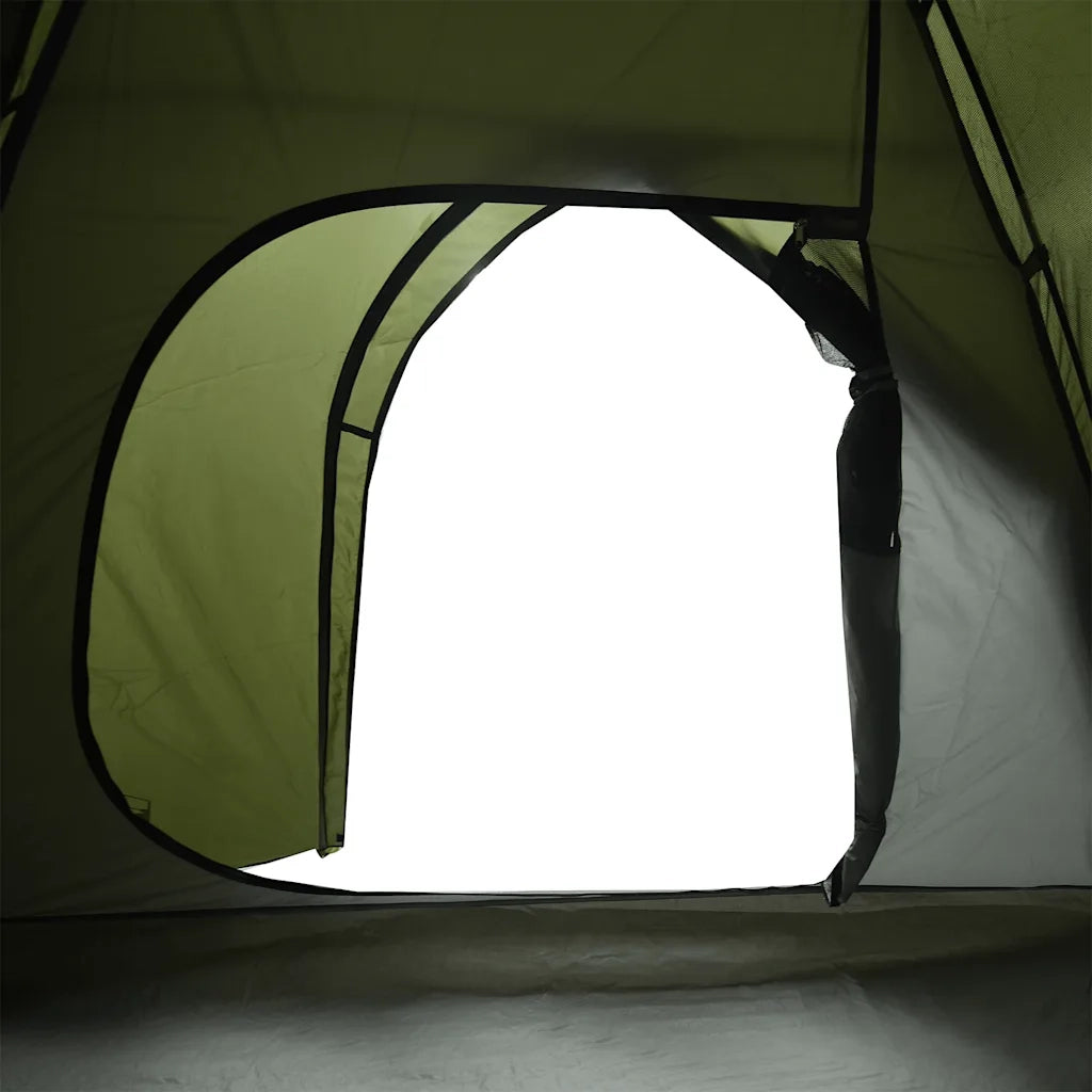 Tenda da Campeggio a Cupola 3 Persone Verde Oliva Impermeabile 4009615