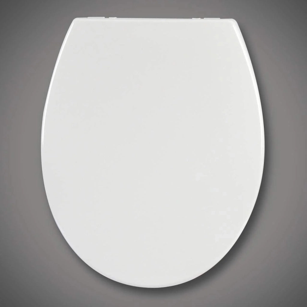 Sedile WC bianco cerniera a chiusura ammortizzata coperchio WC a sgancio rapido 19_0000672
