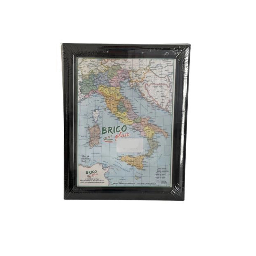 Cornice Portafoto da Appoggio in Legno Nero Black 10 x 15 cm