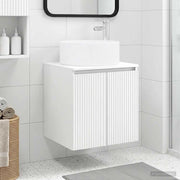 Mobile lavabo da parete Bianco 49,5 x 44,5 x 65,5 cm 890462