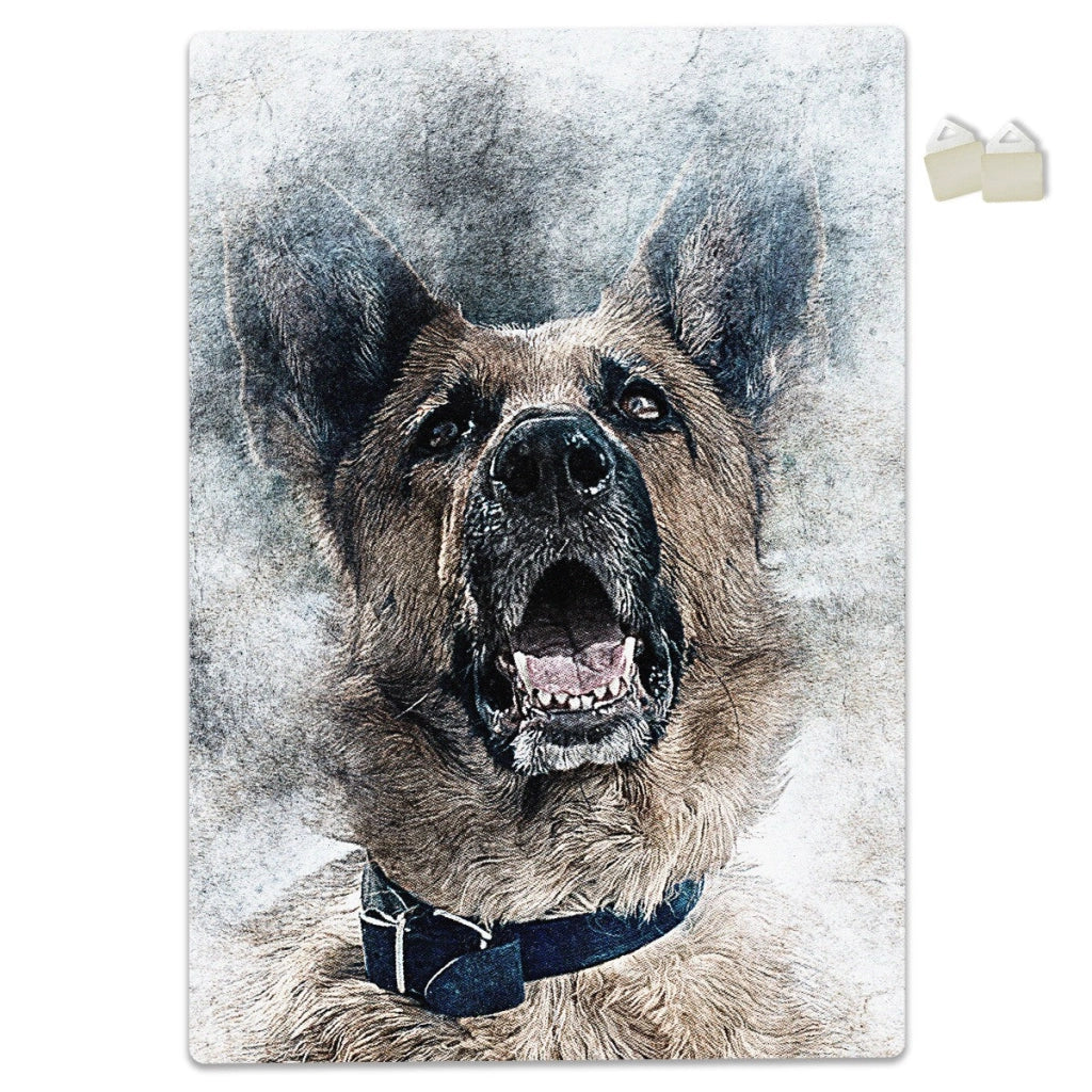 PASTORE TEDESCO - POSTER in PVC da 3mm Misura: 70x100 cm