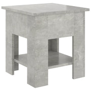 Tavolino da salotto | Tavolino da caff¨¨ | Tavolino da Soggiorno Grigio 40x40x42 cm in Legno Multistrato