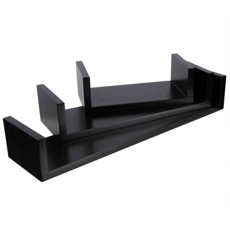 SET 3 MENSOLE U ROVERE 100X420X100