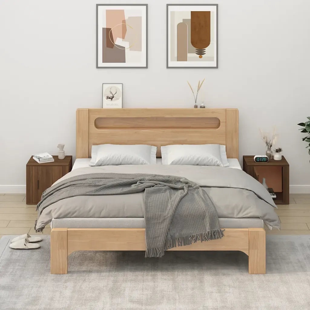 Comodini 2 pz-Set di 2 Tavolino da notte Rovere Marrone 50x39x47 cm