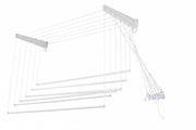 STENDIBIANCHERIA DA PARETE SALISCENDI RESINA 140 CM- 1,0 pz