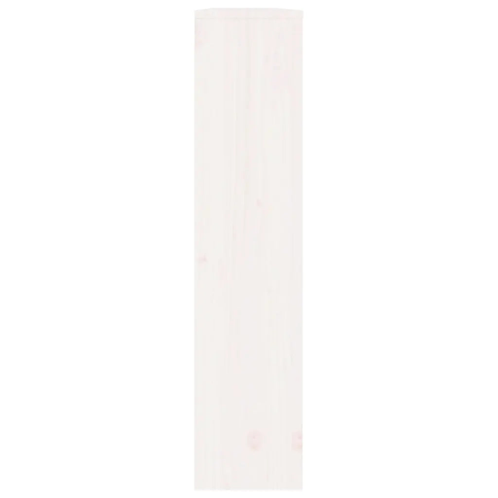 Copertura Termosifone Bianca 169x19x84 cm Legno Massello Pino 822607