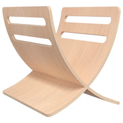 Portariviste da Pavimento in Legno Colore Naturale CFW1521876