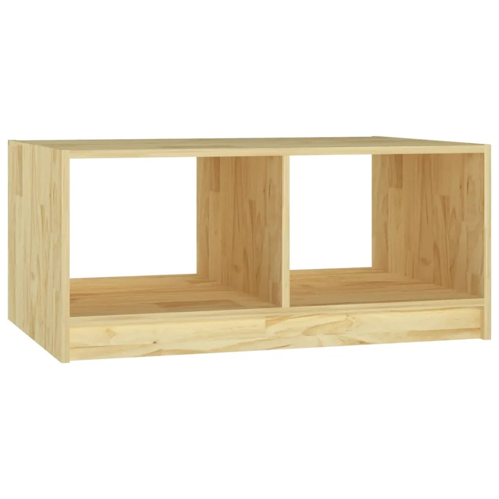 Tavolino da Salotto 75x50x33,5 cm Legno Massello di Pino 809906