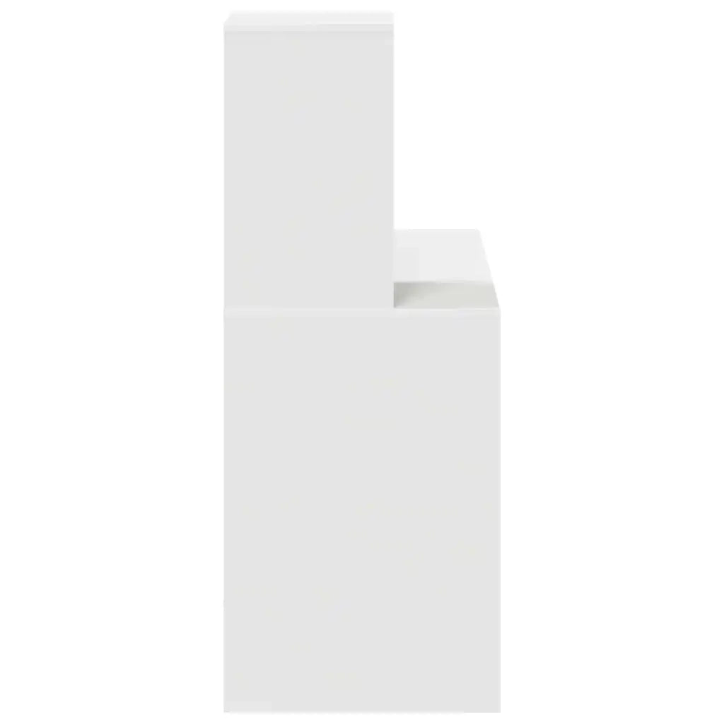 Scrivania Bianco 102 x 50 x 124 cm Legno multistrato 869354