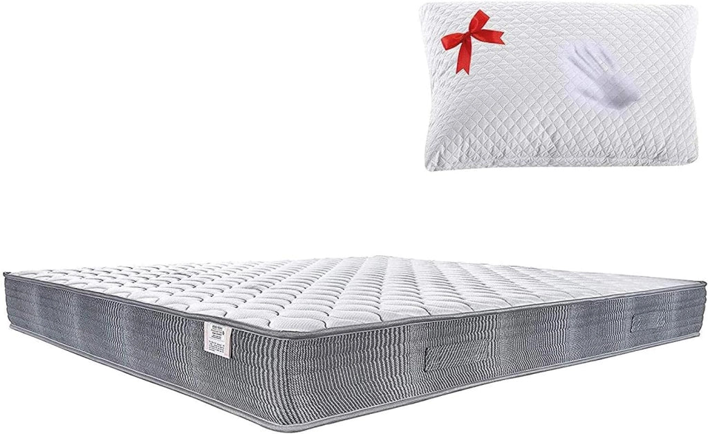 Kit materasso 160x190 h19 cm piu due guanciali in regalo fascia 5D traspirante super air ortopedico Farmarelax