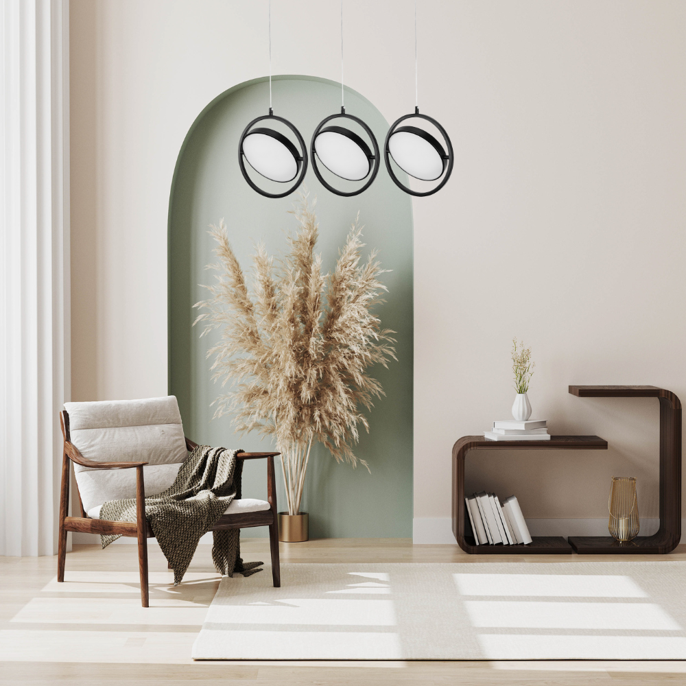 Lampada A Sospensione Led App1790-cp Black