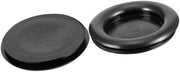 30 pezzi di tule di gomma nera 32mm per blanking di porta di protezione cavi