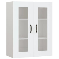 Armadietto Pensile a Parete Bianco 69,5x34x90 cm cod mxl 9051