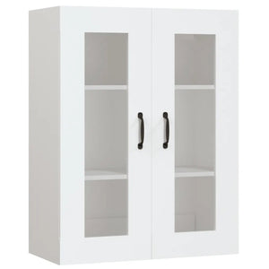 Armadietto Pensile a Parete Bianco 69,5x34x90 cm cod mxl 9051