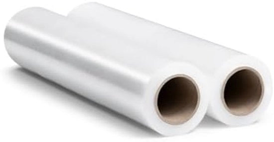 Foglia trasparente staccabile per mobili, 2 rotoli, 130 metri, foglia staccabile a mano, foglia per pallet, foglia per avvolgere, materiale di imballo (7,5 x 7,5 x 40 cm), 0,9 kg per rotolo