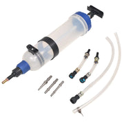 Siringa di recupero gasolio siringa per olio per auto veicoli a benzina o diesel con 2 connettori 1500 ml 02_0004337