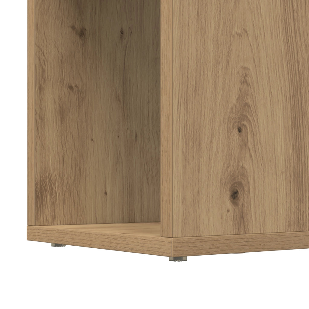 Libreria Rovere artigianale Legno ingegnerizzato 80 x 24 x 124 cm