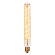 Lampadina LED filamento tubo ambra E27 2200K Lucide