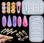 Spazzolino per capelli a rulli - Clip per capelli a silicone per DIY appunti e cartelle