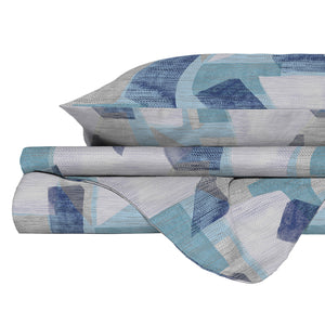 Copripiumino Matrimoniale con Stampa sul Sacco e Federe Linea River Milk