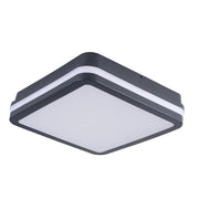 Plafoniera LED Kanlux BENO 18W 22cm IP65 sensore grafite