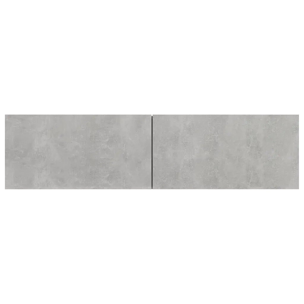 Mobile TV Grigio Cemento 120x30x30 cm in Truciolato