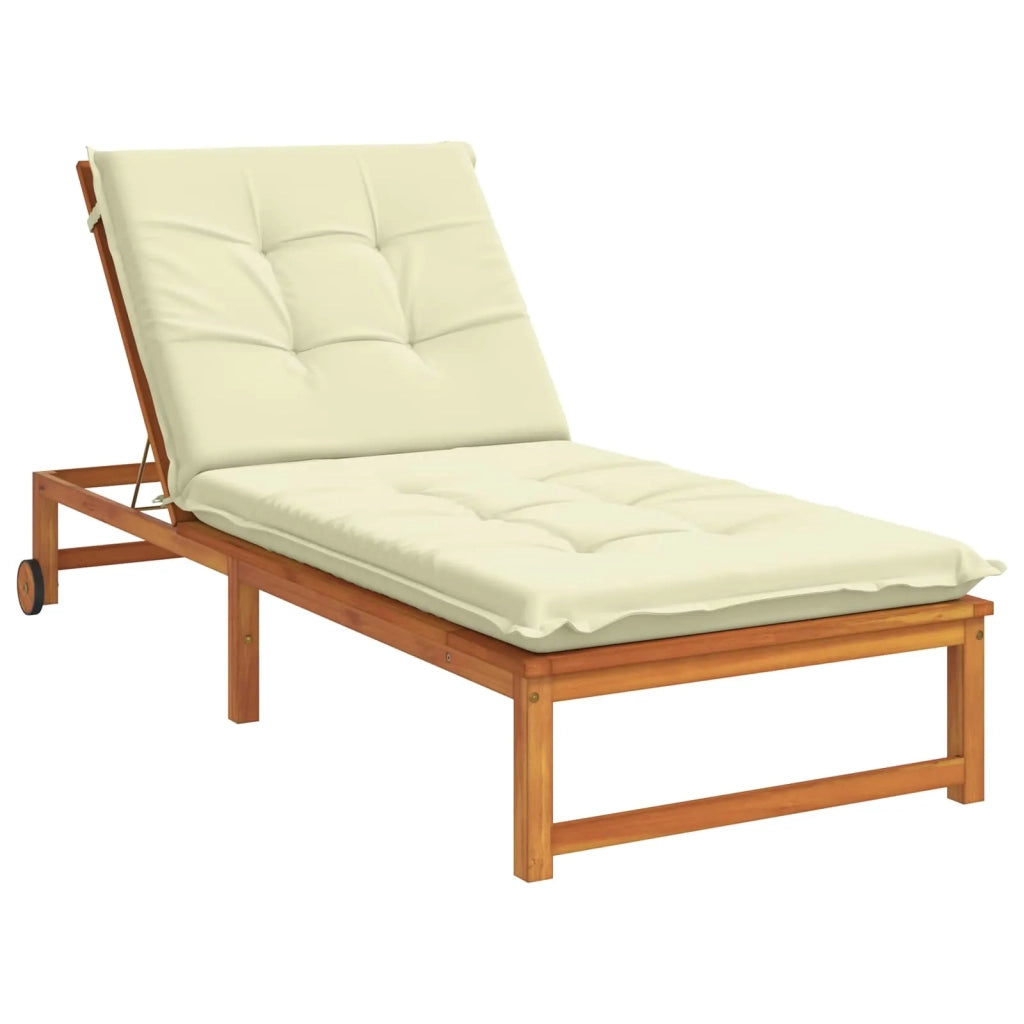 Cuscino per Lettino GEMERT 100% Poliestere Crema 947473
