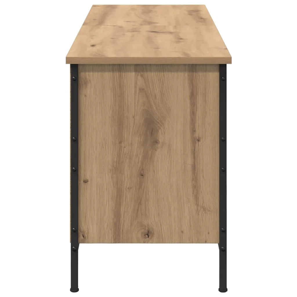Mobile per scarpe Rovere artigianale 131 x 35 x 50 cm