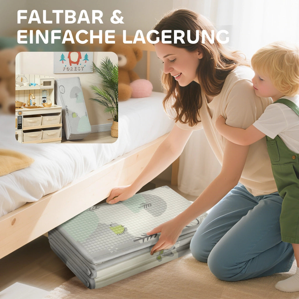 Tappeto Gioco per Bambini ¨C Minimal ¨C Animali, Schiuma, Antiscivolo
