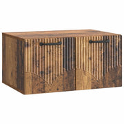 Mobile Porta TV da Muro Legno antico 59,5 x 41 x 30 cm