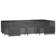 Copertura Mobili Giardino | Telone per mobili da esterni 12 Occhielli 315x160x75 Rettangolare
