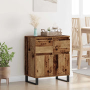 Credenza con cassetto Legno vecchio 60 x 35 x 70 cm