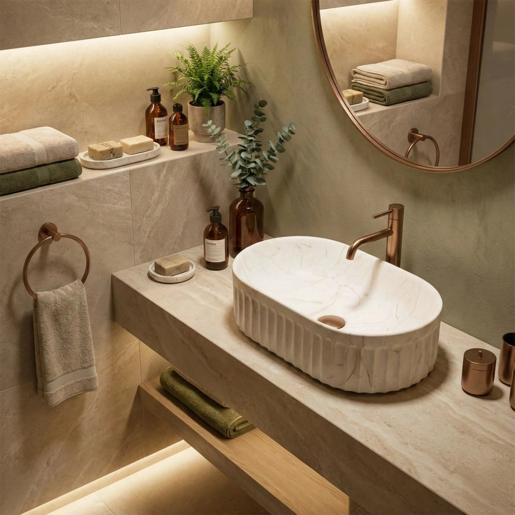Lavabo Da Appoggio Rea Georgia