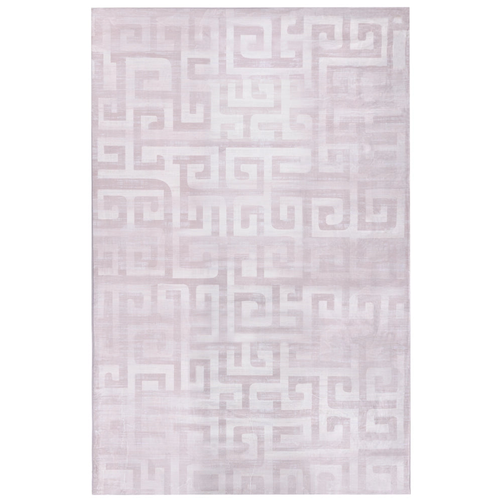 Tappeto grigio Tessuto 200 x 300 cm Motivo geometrico moderno Soggiorno Camera da letto Per riscaldamento a pavimento Fondo antiscivolo