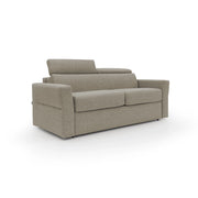 Avalon Divano letto con materasso H18 220 cm (mat. 160x197 cm) rosso
