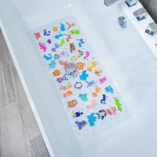 Antislip douchemat, antislip, protezione contro muffa, anti-slip mat, matraccia da bagno, 90 x 40 cm, XL, grande matraccia da bagno