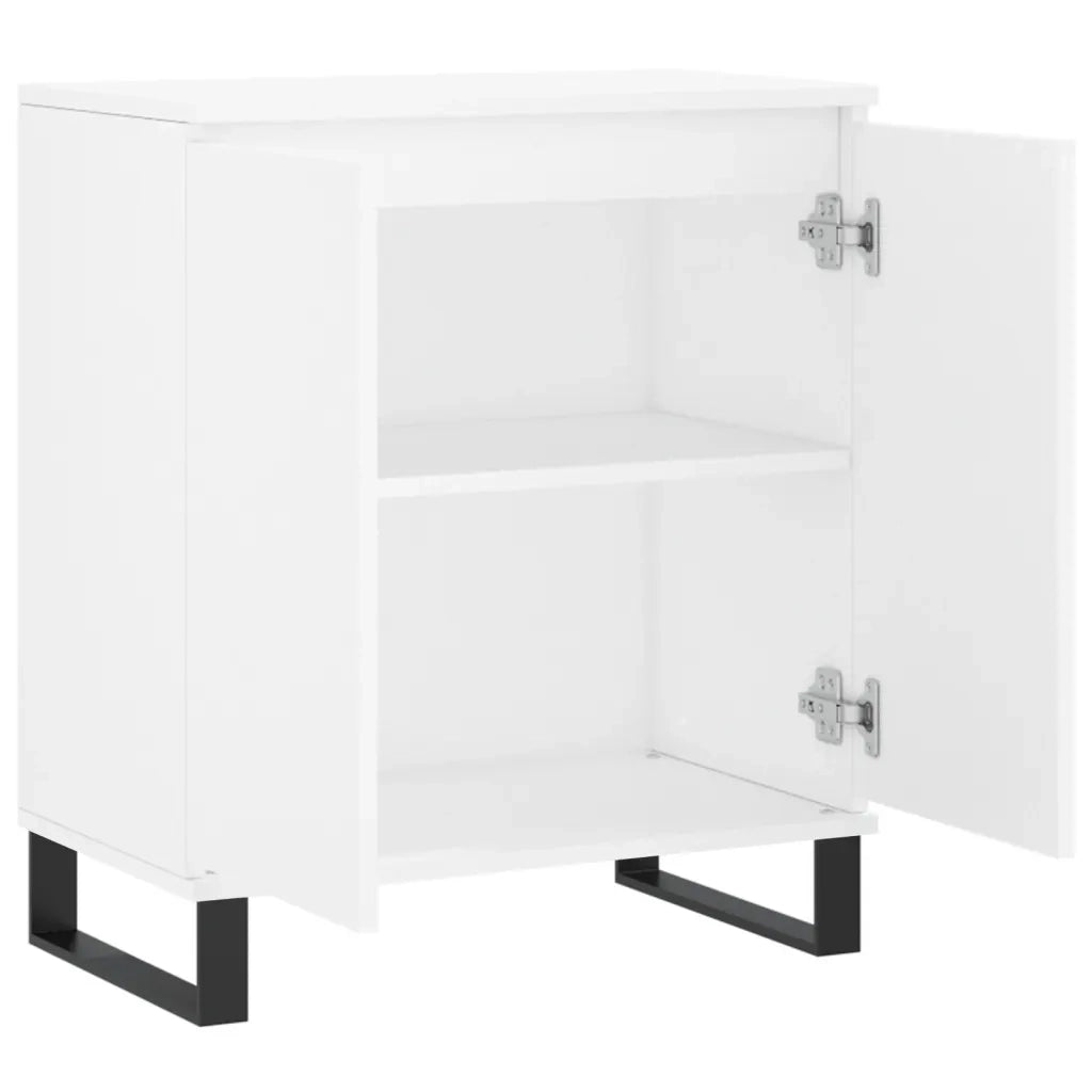 Credenza | Madia | Buffet da pranzo | Armadio da pranzo Bianca 60x35x70 cm in Legno Multistrato