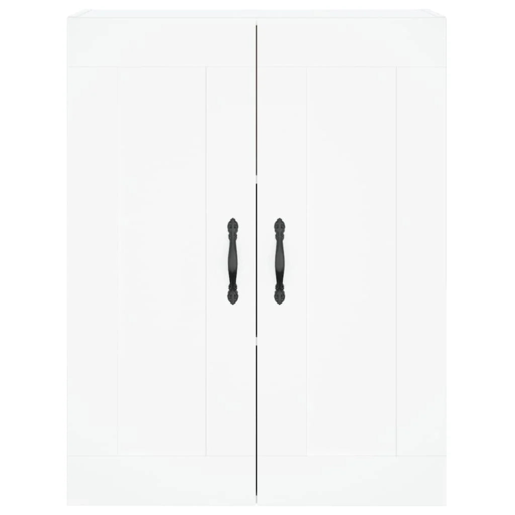 Buffet credenza cassettiera armadio mobile contenitore organizer cucina soggiorno salotto alto 69,5 x 34 x 180 cm legno ingegnerizzato bianco 02_0032727