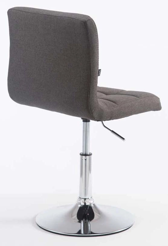 Set 2 Sedie Lounge Palma V2 in tessuto grigio scuro