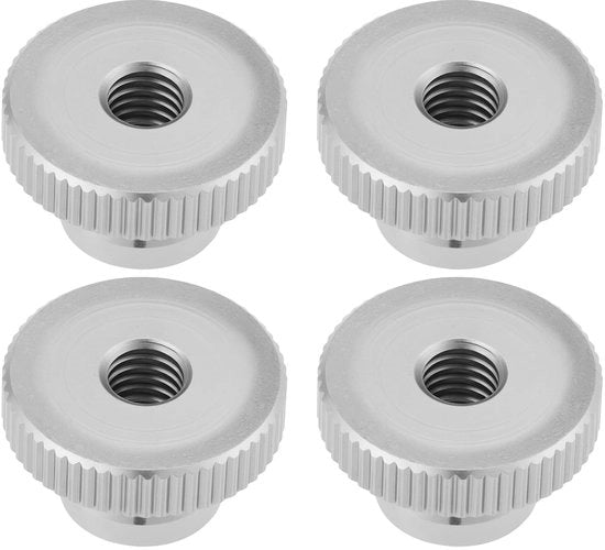 Viti Gekartelde M6x12x20mm in Acciaio Inossidabile 304 - 4 Pezzi - Per Stampante 3D - Sostenibile e Compatta