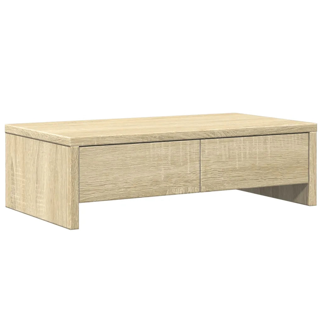 Supporto Monitor con Cassetti Sonoma 50x27x15 cm in Truciolato