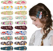 20 pezzi (10 paia) di spille per capelli per bambine, accessori per capelli per bambine, antiscivolo, spille per capelli con design a fiori, spille per capelli, spille per capelli (20 pezzi (10 paia)-A)