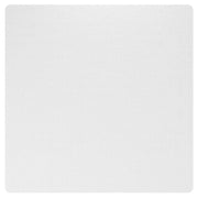 TAPPETINO SALVAPAVIMENTO 120X120 CM IN PLASTICA TRASPARENTE PER SEDIA DA UFFICIO