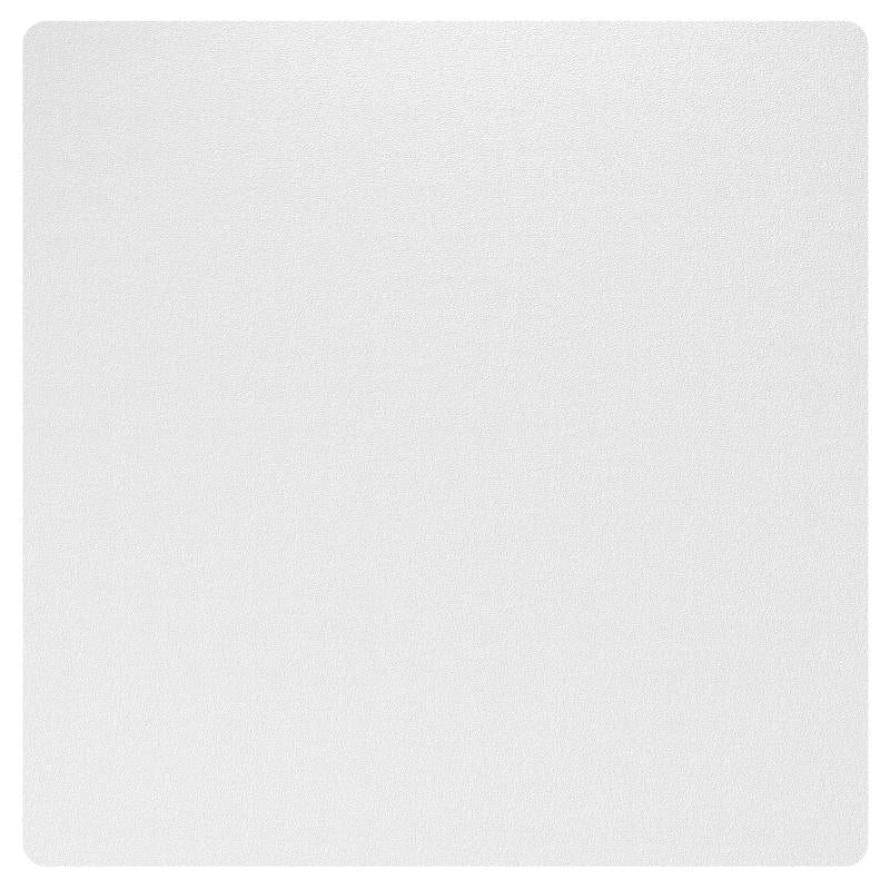 TAPPETINO SALVAPAVIMENTO 120X120 CM IN PLASTICA TRASPARENTE PER SEDIA DA UFFICIO