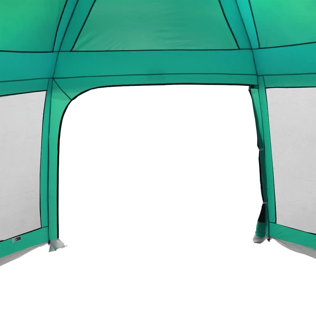 Tenda da piscina con Patta Rimovibile&Pareti in Rete 618x532 cm 4100629