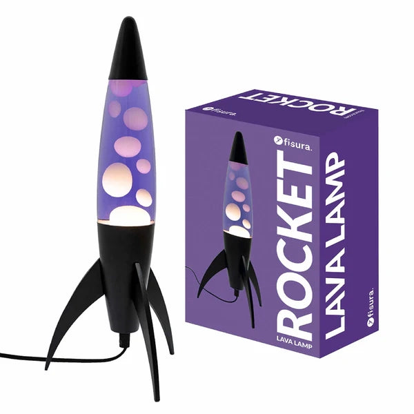 Lampada a lava Rocket Viola
