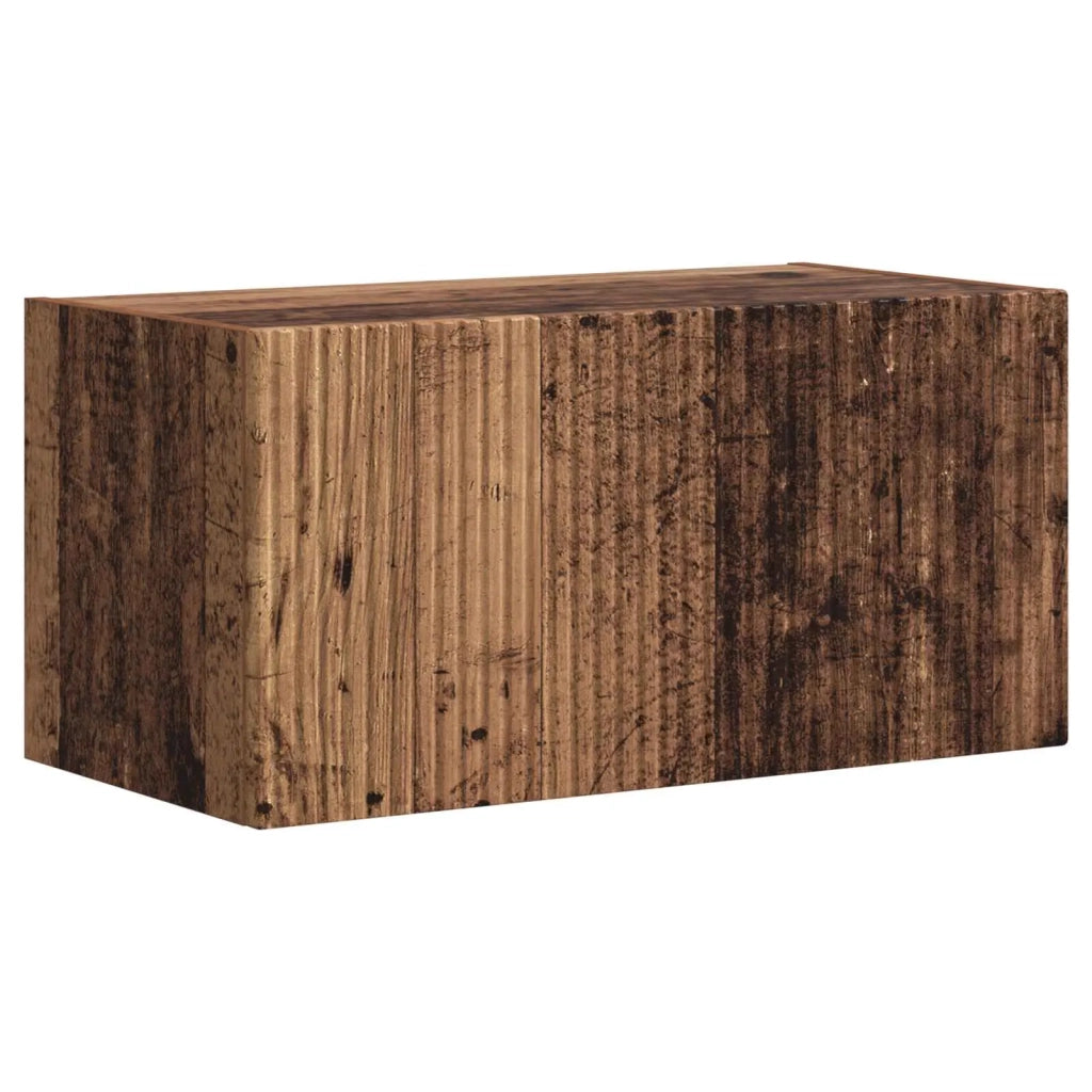 Set mobile TV 6 pz-Credenza per TV Legno vecchio Legno multistrato 693057