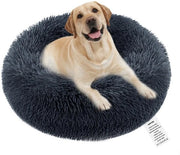 Letto per cani in forma di donut per grandi cani - letto per cuccioli morbido e soffice a forma rotonda - letto per gatti anti ansia confortevole - letto per animali in piuma lavabile